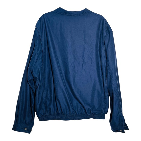 Polo Ralph Lauren XXL Blue Harrington Jacket Full Zip Windbreaker Coat Mens - Picture 4 of 7